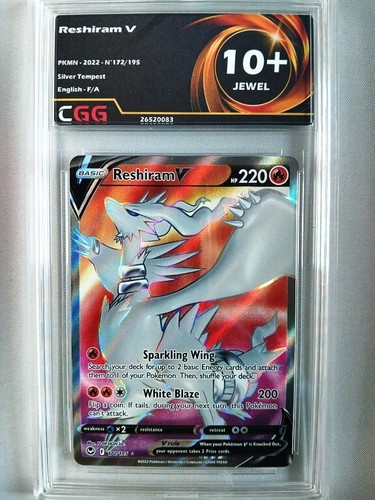 Carte pokemon english reshiram - carte,