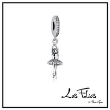 Charm Ballerine Danse Classique En Argent 925 - Les Folies (Modèle Pandora)