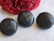 Trio gros boutons vintage en