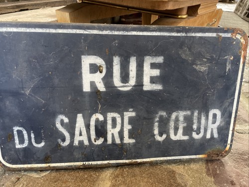 Ancienne plaque émaillée - plaque,