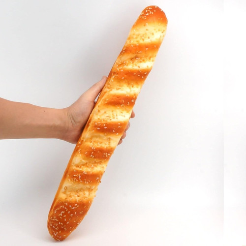 Long fake baguette and - long,