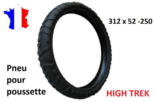 Pneu 312x52 250 pour poussette - pneu, 312x52-250