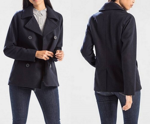 Levi women good peacoat - levi's, women's