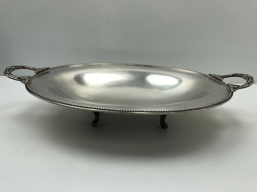 Corbeille plat quadripode en - /,