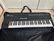 21) Clavier numérique synthétiseur YAMAHA DX7 II-D testé nettoyé 1986 un prop...