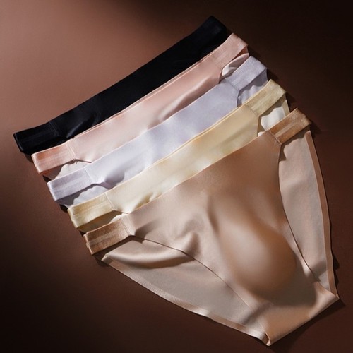 Slip homme soie glacée - , sans