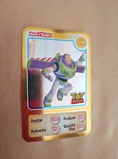 carte auchan disney or n°77 toy story buzz l'eclair