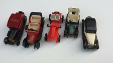 Lot de 5 voitures miniatures tacots HUILOR