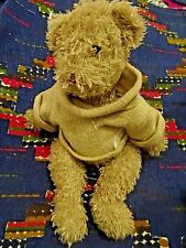 DB / DOUDOU PELUCHE MOULIN ROTY OURS BEIGE BASILE ET LOLA PULL COL ROULE TBE