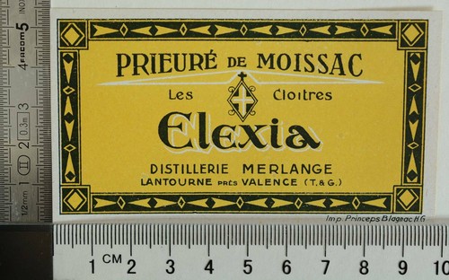 Liqueur elexia prieuré - liqueur,