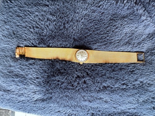 Montre femme omega vintage - or,