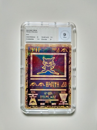 Carte pokémon gradée mew - gradée,