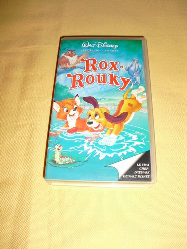 Disney rox rouky vhs - disney,