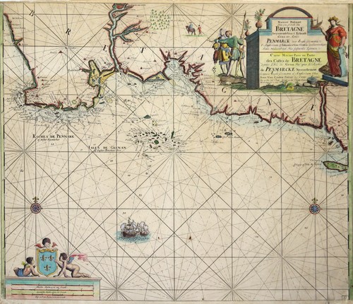 Bretagne carte ancienne - bretagne,