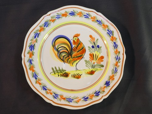 Assiette faience henriot - en,