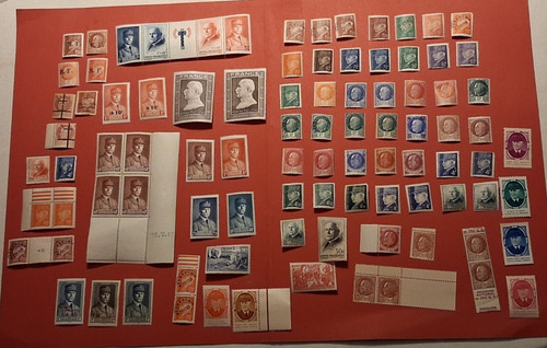 Lot timbres marechal - ,