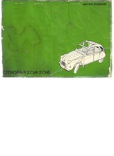 CITROEN 2CV - C2V6 - NOTICE