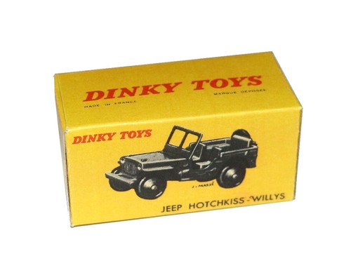 Dinky toys boîte - boîte, repro