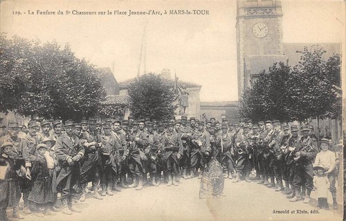 Cpa fanfare du 8e - la,