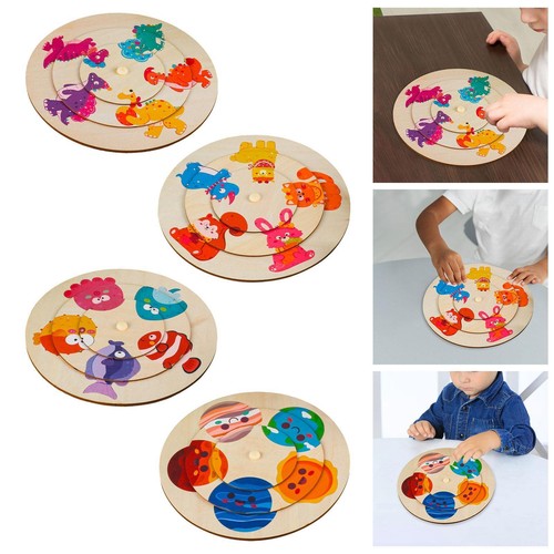 Puzzles animaux bois - puzzles, d'animaux