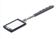 Miroir Télescopique à Led vue mécanicien bricolage lumière inspection extensible
