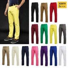 Asquith & Fox Pantalon classique uni coupe chic pour hommes