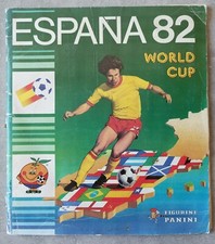 PANINI ESPANA 82 (RARE UK EDITION) STICKER ALBUM INCOMPLETE 232/427 - NO SCORE