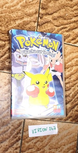 Cassette vhs pokémon - k7,