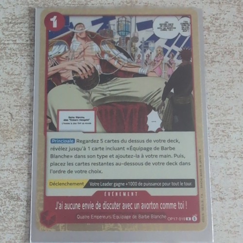 Bandai one piece - one, (jcc)