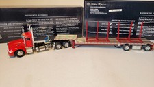 1/53 1/50 TONKIN REPLICAS CAMION PETER BILT 386 6X4 REMORQUE PLATEAU NO WSI