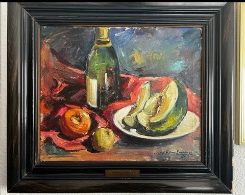 Tableau huile nature - nature, morte