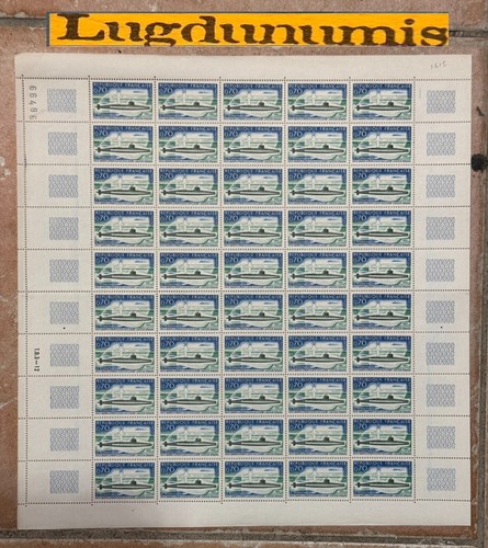 Planche timbre 1615 50 - planche,
