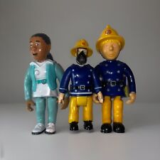 Lot 3 Figurines Sam Le Pompier 8 Et 9 Cm