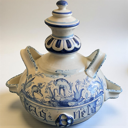 Pot couvert faïence - couvert,
