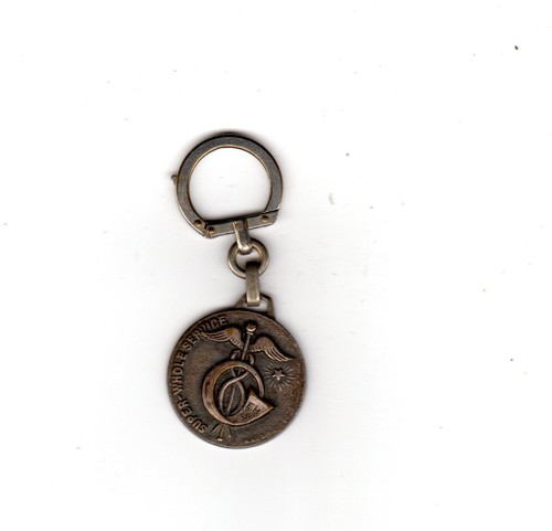 Porte clef métal augis - métal, :