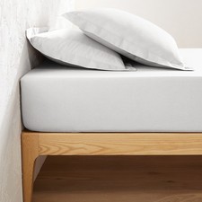 LA REDOUTE INTERIEURS 2 Draps housse BLANC 80 x 190 cm  NEUFS + 1 cadeau