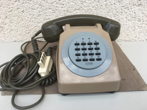 Ancien téléphone touches - téléphone, à