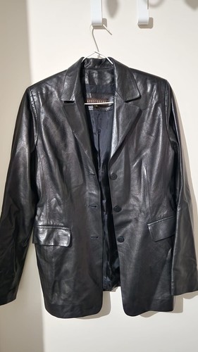 Veste blazer cuir - veste,