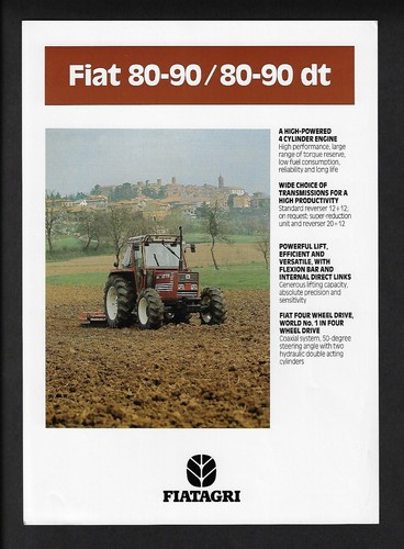 Fiatagri fiat 90 dt - 80-90/80-90,