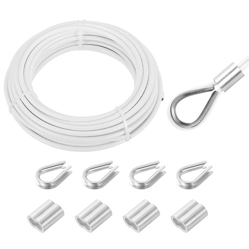Câble acier inox 10m - acier,