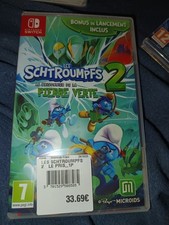 Les Schtroumpfs 2 - Le Prisonnier de la Pierre Verte Jeu Nintendo Switch Neuf FR