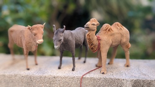 Santons animaux creche - santons,