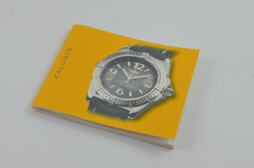 Breitling instruction manuelle - breitling,