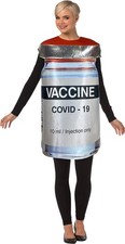 Costume De Bouteille De Vaccin