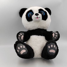 Grande peluche panda gros yeux brillant NICKY TOYS  - 30257
