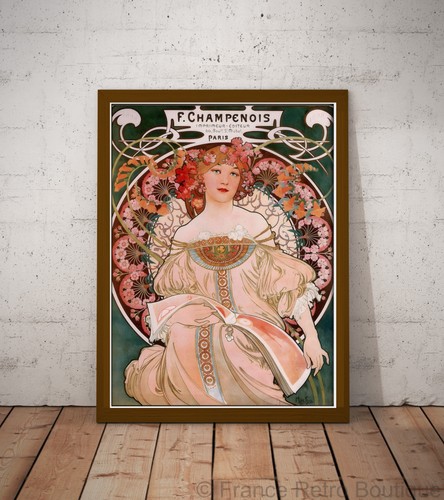 Affiche poster alphonse muchat - affiche-poster,