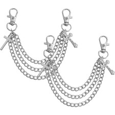  Bijoux De Chaîne Chaussure Décoration Chaussures Chaînes Punk À En Métal