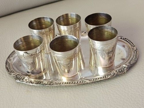 Ancien service liqueur - service,