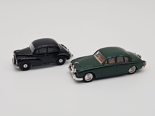 Vintage corgi toy cars - toy, green
