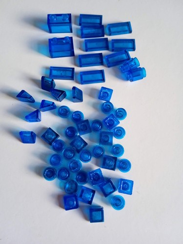 Pièces lego bleu - pièces,